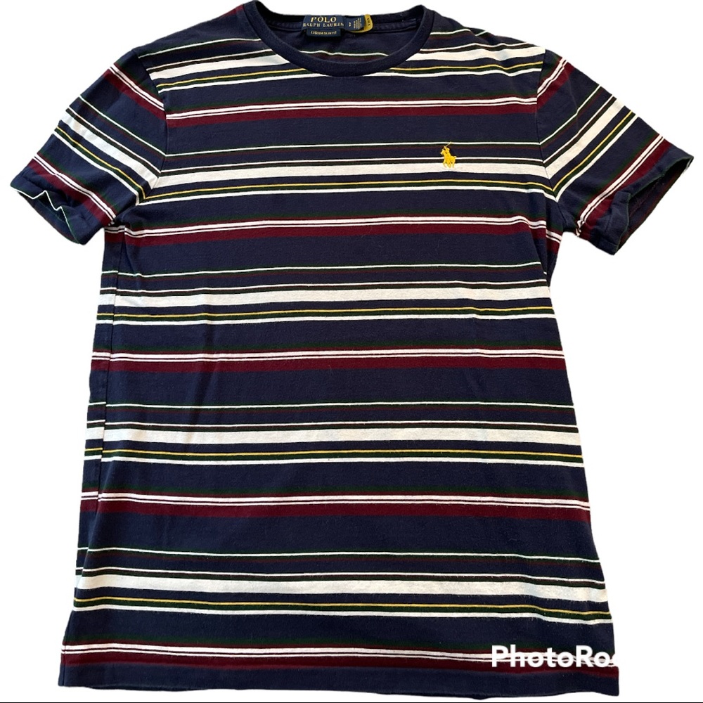 Ralph Lauren Striped T-Shirt (Adult Small)